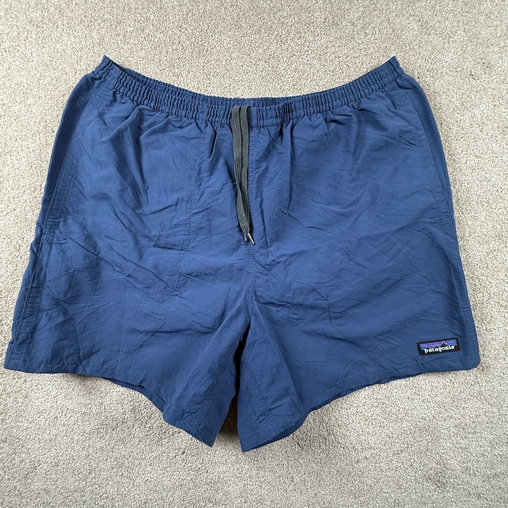 Patagonia Mens Baggies 5" Shorts Stone Blue SNBL 57021 Size Medium